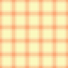 Seamless plaid pattern in soft pastel colors. Cozy, woven texture creates a warm, inviting backdrop. Ideal for textiles, wallpaper, or rusticthemed designs.