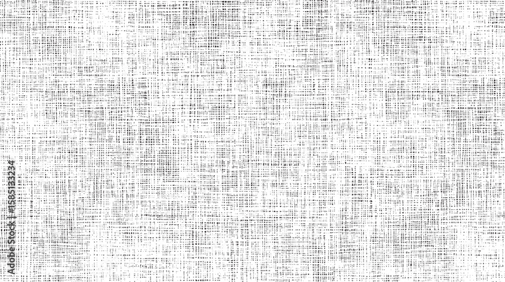 Poster grunge fabric crosshatch texture background pattern. distressed vintage sketch surface design with w