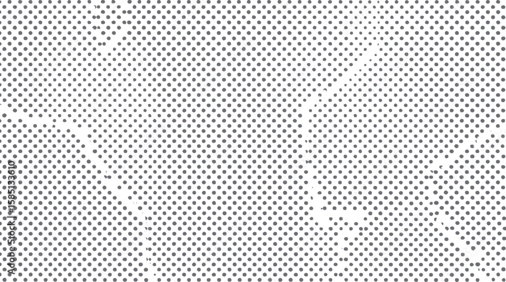 Poster halftone dot seamless pattern background. retro pop art vintage texture design. abstract graphic dot