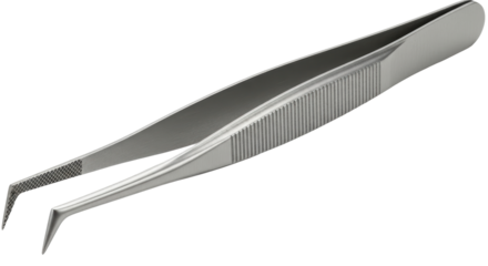 Isolated Tweezers with Angled Tip