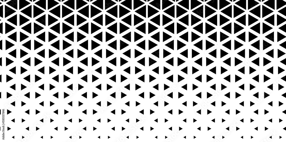 Poster abstract hexagonal pattern background. degraded border for design prints.fade halftones wallpaper. f