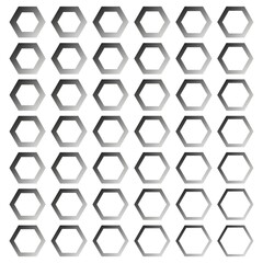 Naklejka premium seamless geometric pattern with hexagons