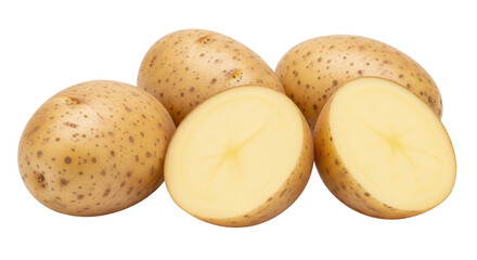 Isolated Potatoes