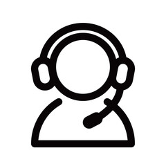 電話オペレーターのアイコン