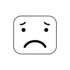 Feedback emotions. Level satisfaction. Mood scale. Emoji icons.