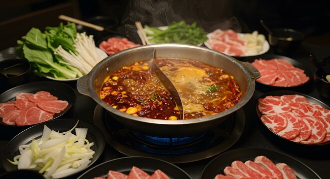 Delicious Spicy Hot Pot Dinner: A Culinary Journey into Chinese Cuisine