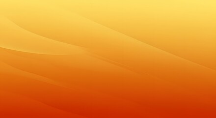 Vibrant Abstract Gradient Background Transitioning from Orange to Yellow with Smooth Textures