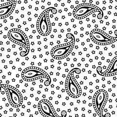 Paisley Flower Design Pattern, background, texture, fabric, paper print.