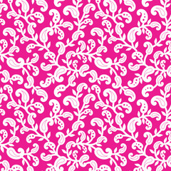Paisley Flower Design Pattern, background, texture, fabric, paper print.