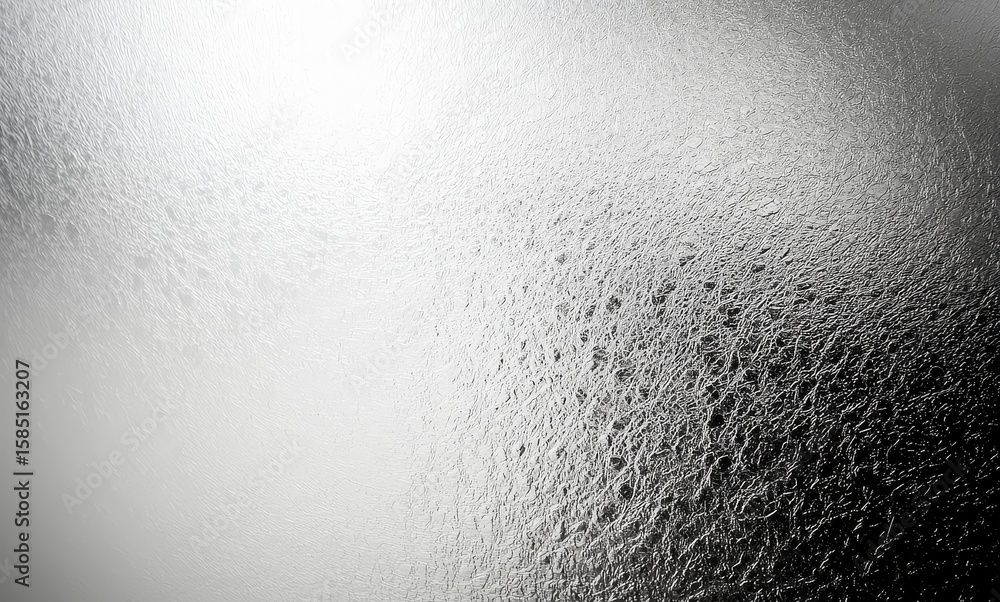 Poster combining brightness and blur for a unique metallic texture experience.