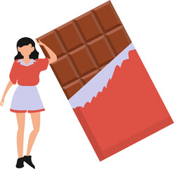 Chocolate Day Illustration