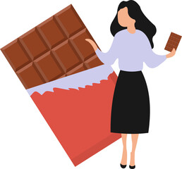 Chocolate Day Illustration