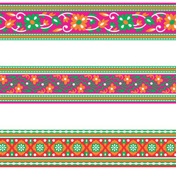 Trendy Stylish Design Border, textile border, Embroidery,
