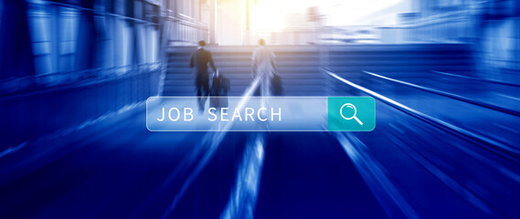 Job search concept, find your career, using looking at online website, Concept of career exploration and employment opportunity, Unemployed