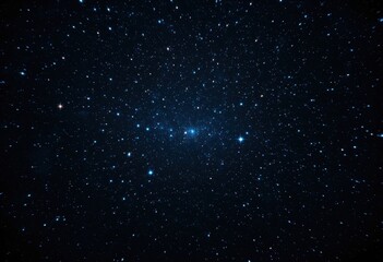 Fototapeta premium Vast expanse of the night sky with countless shining stars background