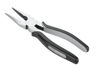 Obraz premium Stainless Steel Kitchen Tongs – Isolated on Transparent Background