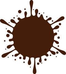 Melted Chocolate Frame