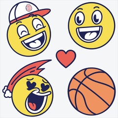 smile cartoon vector 