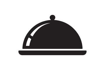 Stylish Platter Illustration Displaying Culinary Creations with the Concept