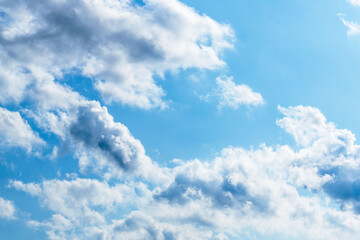 夏の空　澄んだ青空と雲199