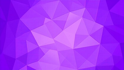 Obraz premium Abstract purple background with geometric triangle pattern, crystal texture, and light pink and blue polygon shapes