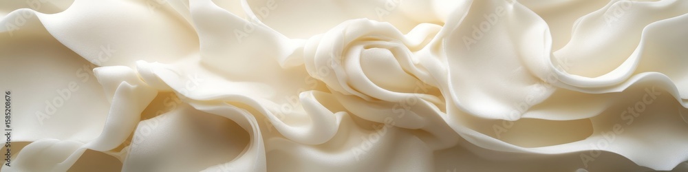 Poster elegant and serene creamy gradient background with voluminous texture for a calming design aesthetic