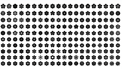 Flower Pattern set