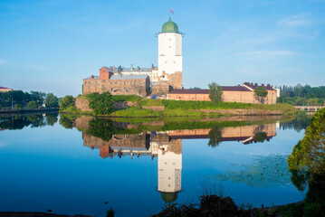 St. Olaf's Tower, in Vyborg Castle, on Castle Island in the city of Vyborg, Leningrad Oblast, Russia. The castle was built in 1239, when the city was part of Sweden.