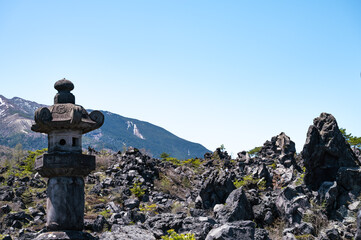鬼押出しの風景