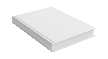 Blank White Book Mockup