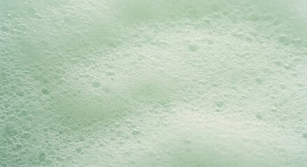 Light green foam texture closeup