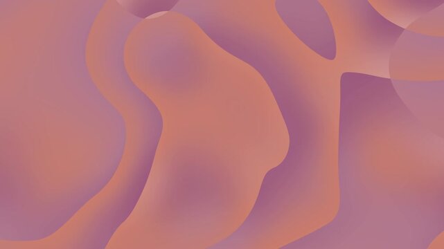 Flujo org&aacute;nico abstracto en tonos malva y coral