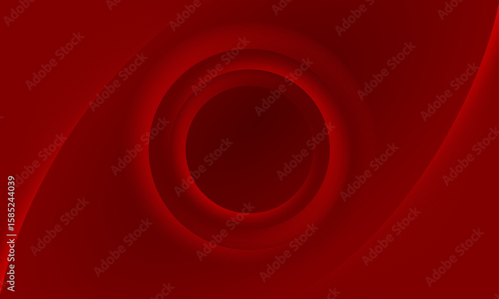 Poster futuristic elegant minimal red background–modern curve line vector for banner, poster, web, seminar,