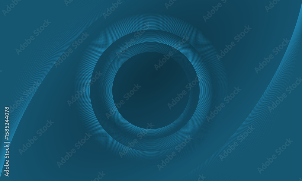 Poster futuristic elegant minimal blue background–modern curve line vector for banner, poster, web, seminar