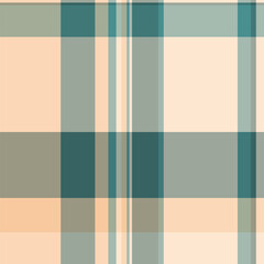 Yuletide textile check fabric, place seamless tartan texture. Throw pattern vector background plaid in pastel and grey colors.