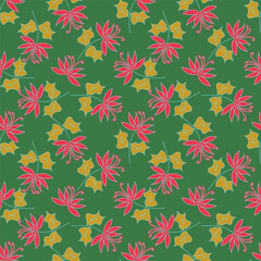 digital printing textile pattern wallpaper flower allover