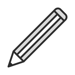 Pencil Icon Write Draw Edit Creative Tool Symbol