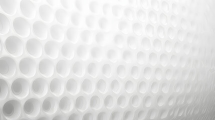 Ultra-minimalist white abstract surface with concave shapes, glowing softly in a futuristic design.