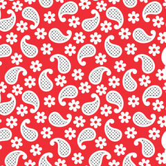 Paisley Design Pattern, fabric print, Texture, background, shirt design.