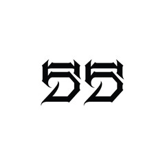 SS monogram logo design letter text name symbol monochrome logotype alphabet character simple logo