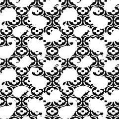 Fototapeta premium Floral Pattern, Paisley Design For Fabric print, Background, texture.