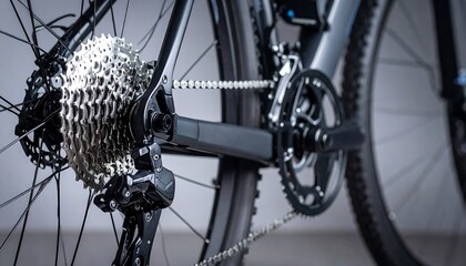 Close-up bicycle rear derailleur