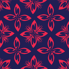 Hand drawn colourful florals Seamless pattern. Abstract Florals pattern. Colourful background. Designed for paper, cover, fabric, decor, wall paper and etc.