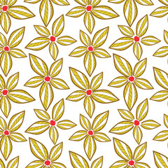 seamless floral pattern