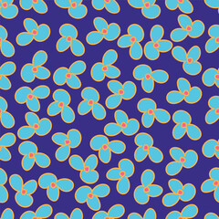 seamless floral pattern abstract