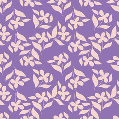 Exotic hand drawn flowers, seamless patterns with floral for fabric, textiles, clothing, wrapping paper, cover, banner, home decor, abstract backgrounds