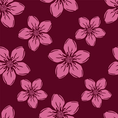 seamless floral pattern