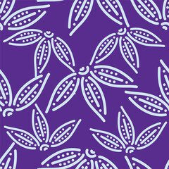 seamless pattern with flowers