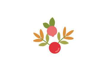 Hand Painted Herbal Mixture With Rosehip And Thyme