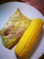 Steak trifft corn
